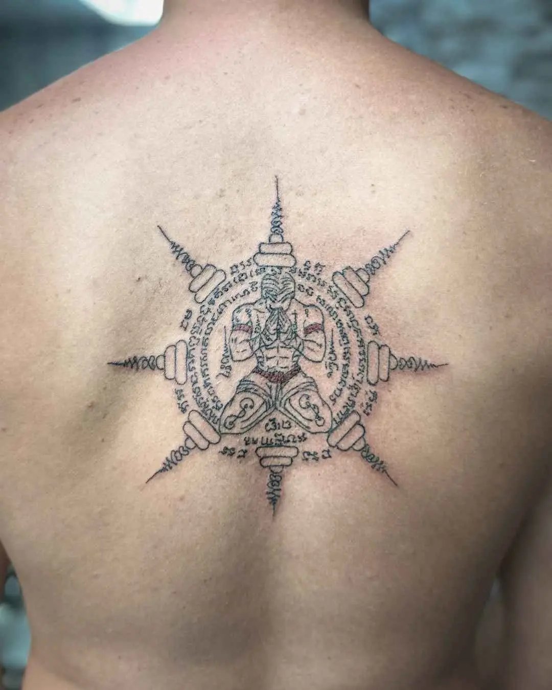 sak yant tattoo by fame tattoo