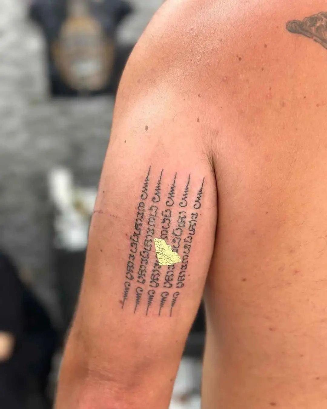 sak yant tattoo by fame tattoo