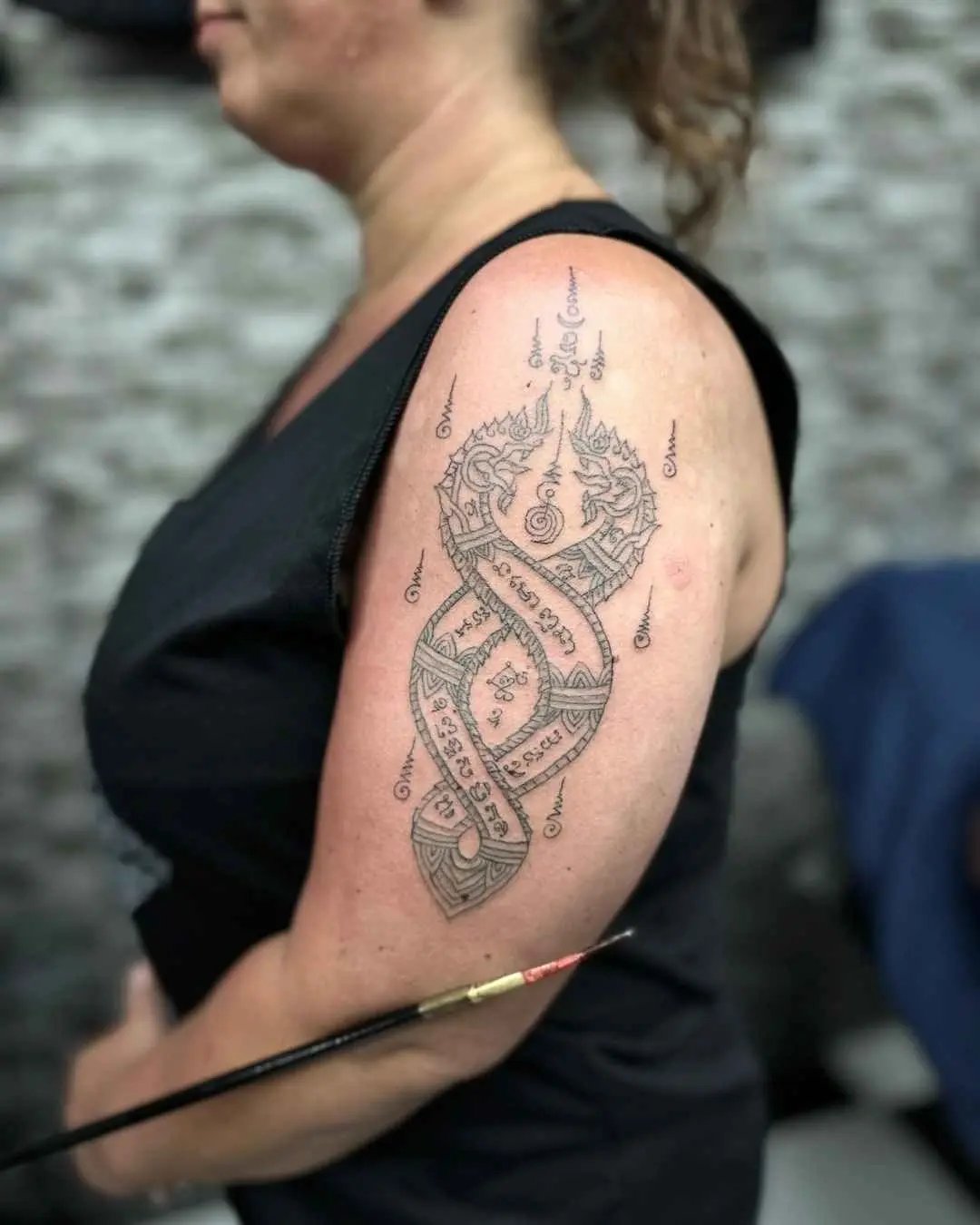 sak yant tattoo by fame tattoo