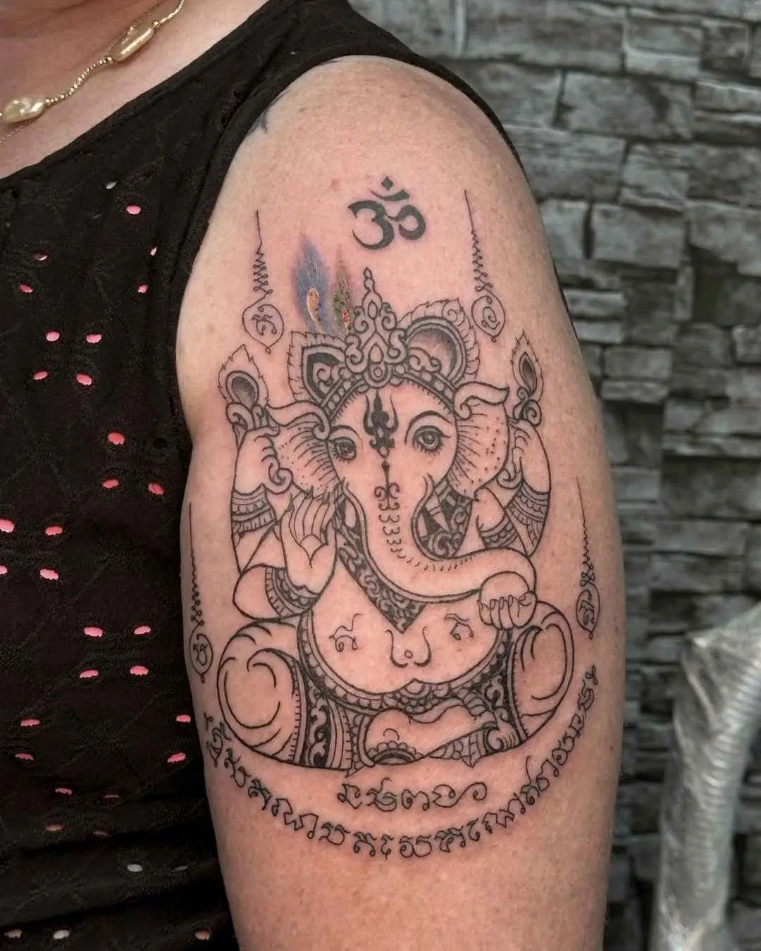 ghana sak yant tattoo by fame tattoo