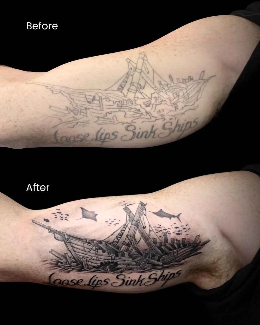 retouch tattoo by fame tattoo
