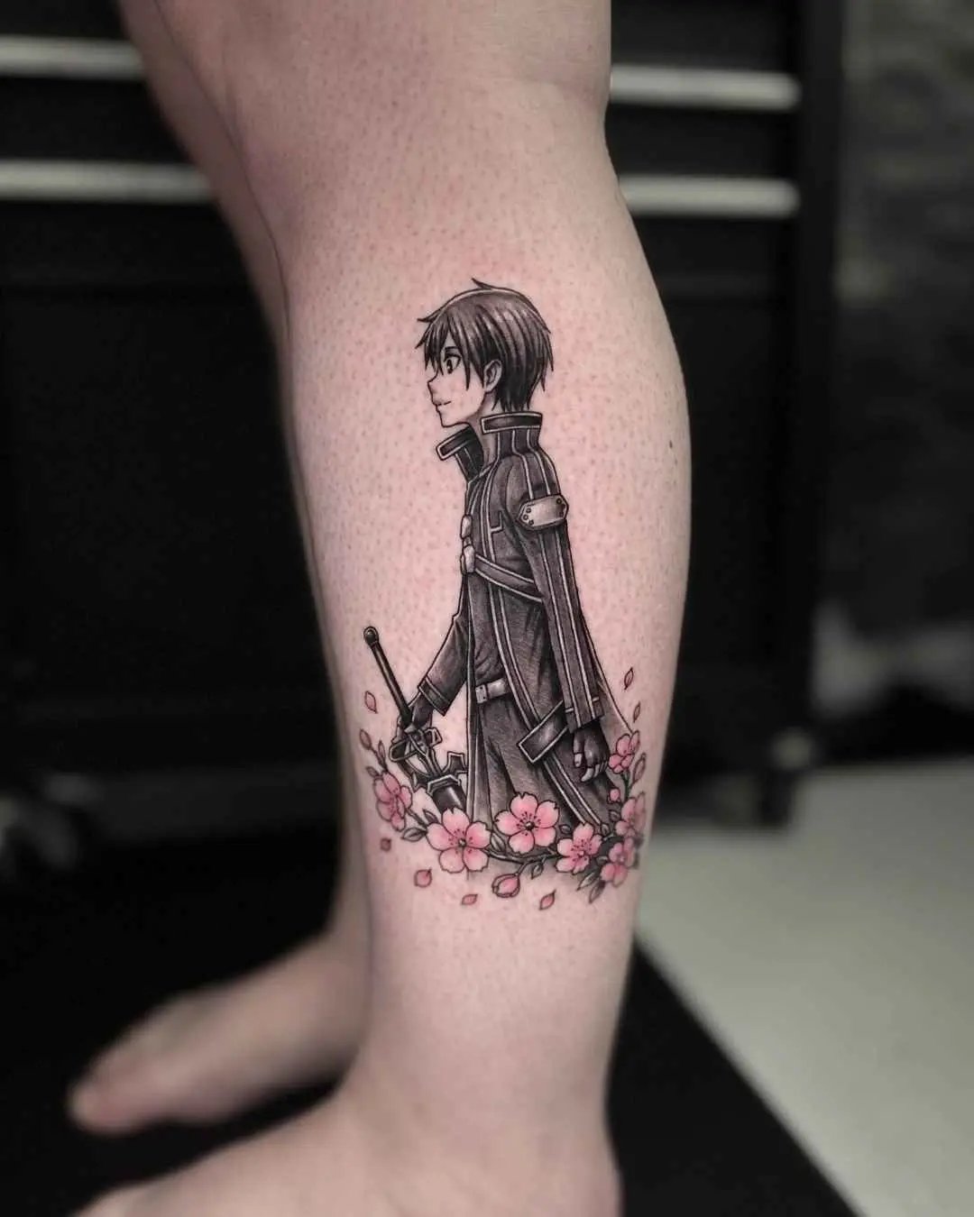 Japanese manga tattoo by fame tattoo