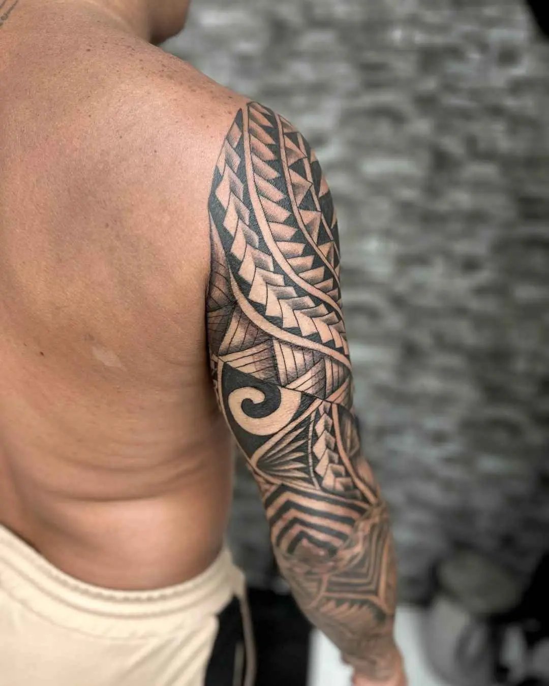 polynesian tattoo by fame tattoo