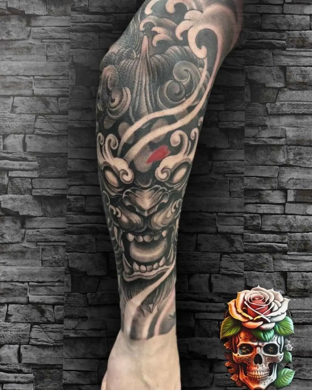 realism tattoo, forearm fame tattoo