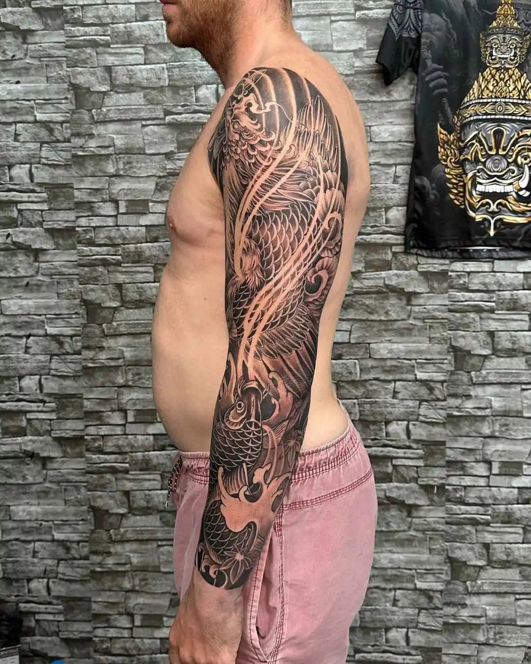 full arm realism by fametattoo